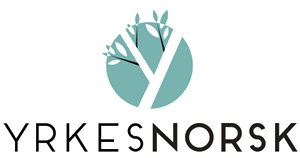 Yrkesnorsk logo - til forsiden